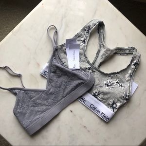 BRAND NEW. NWT, Calvin Klein sports bras